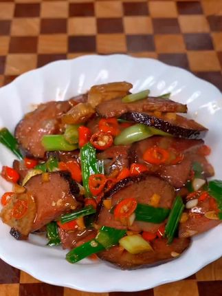 #猪血丸子 #家乡的味道 #农村美食 #下饭菜 #乡愁就是一口家乡的味道