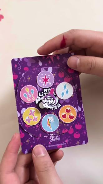 #真实生活分享计划 自制小马宝莉转盘#小马宝莉普卡再利用