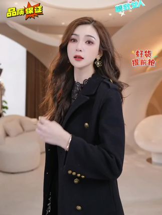 #绵羊毛羊绒大衣#简约大气上档次 #时尚