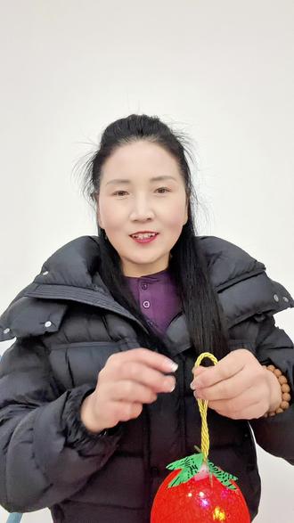 用缝纫机线给孙女作个灯笼🏮#元宵节灯笼 #手工灯笼 #灯笼