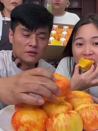油蟠桃#嘎嘎好吃 #嘎嘎甜