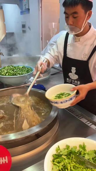 #美食视频 #美食 韩记西北纯汤牛肉面