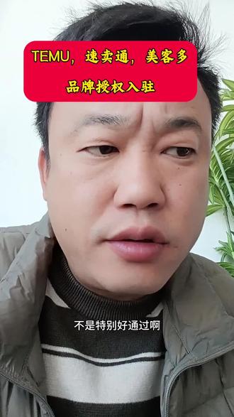 TEMU,美客多代入驻加品牌授权#跨境电商 #品牌授权