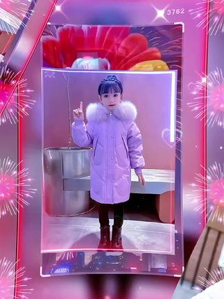 中长款加厚儿童羽绒服 #来双11解锁秋冬本命穿搭 #穿搭#面料柔软舒适 #美出高级感 #谁穿谁好看 @DOU+小助手