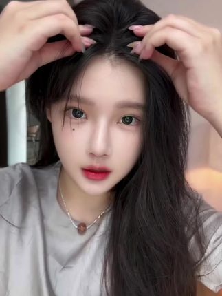#发型教程 #日常发型 #拯救发际线 #修饰脸型 #发根蓬松