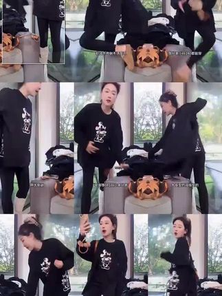 #纯棉卡通T恤#修身显瘦#休闲运动穿搭 #穿出自己的风格  【四个小米】长袖休闲百搭大码时尚夏季宽松潮流