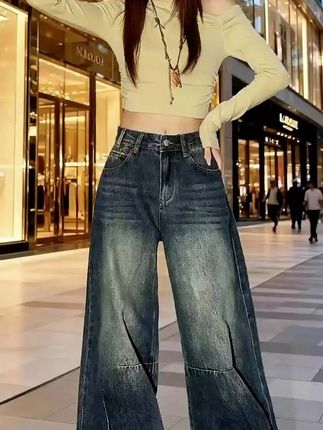 #拖地裤#阔腿裤