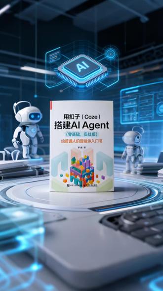 《用扣子搭建AI Agent》专为普通人写的智能体入门实战神书,所有项目基于当下新版本开发,妥妥的保姆级教程,小白学完就能轻松上手。#coze #智能体 #工作流 #好书分享 #扣子