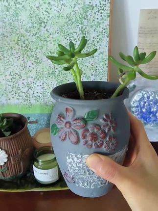 特别推荐大家这个9.9元3个的多肉陶土花盆! 购买越早选择的款式越多喔! #花盆推荐 #室内绿植 #爱生活爱养花 #多肉花盆