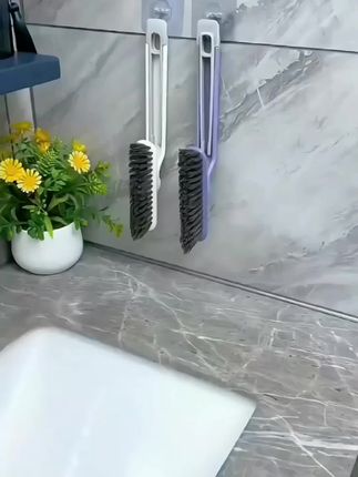 终于找到一个也角缝隙都能刷到清洁刷,刷头可以旋转,用起来更丝滑。#清洁刷 #缝隙刷 #凹槽清洁刷 清。