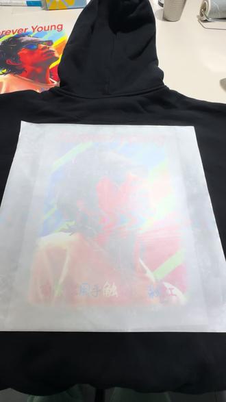 教学视频 看看你们的衣服是怎么做出来 8分钟 喜欢看撕的快进到5分21秒 哈哈最后一件L 发货 山东济南 终于做完了 不欠账啦 哈哈 欢迎继续砸我哈哈#赵雷#原创#卫衣#强烈推荐 #穿搭