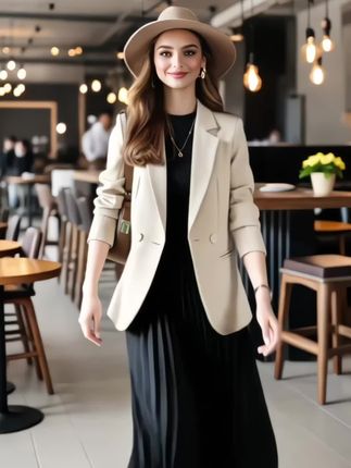 西装外套!#职场穿搭 #女装时尚穿搭 #女性穿搭 #每日分享 #今天穿什么