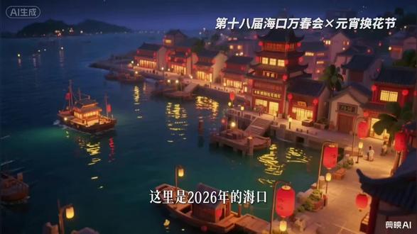 #短视频变现话题 春节海口最好玩的地方。((原创))