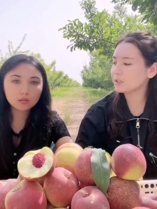 【喀什丑桃】新疆沙漠小丑桃珍珠枣油桃新鲜应季水果现摘现发#新疆小丑桃#新鲜应季水果#好吃到停不下来#口感特别好