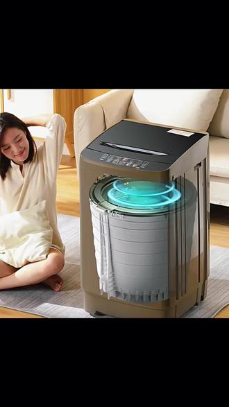 志高全自动洗衣机家用波轮大容量宿舍出租房用1-2人小型洗烘一体#志高洗衣机 #波轮洗衣机 #洗烘一体 #全自动洗衣机 #好物分享