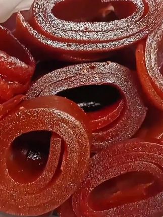 #山楂卷 #山楂卷果丹皮 #山楂