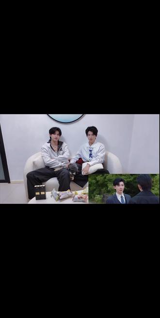 #你是凭实力刷到的 一家三口开启追剧模式🥰🥰🥰 #郝熠然云旗 #游主任樊霄 #泰剧