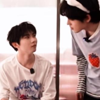 #祺轩 完全两个萌物