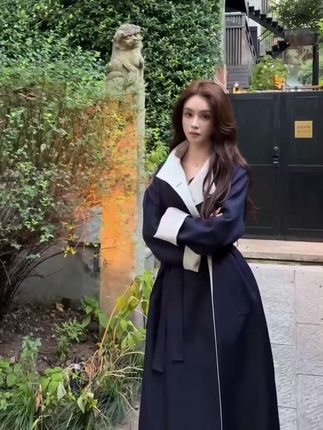 #风衣外套 #温柔风穿搭 #气质穿搭