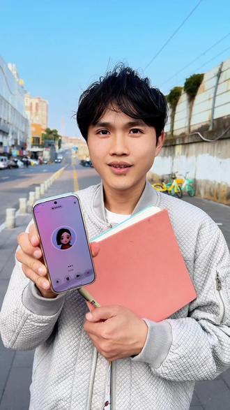 带手机AI出门画动漫 #vlog日常 #豆包能让照片开口说话了 #ai绘画 #豆包ai