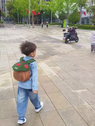 中班的小安同学,长高了!