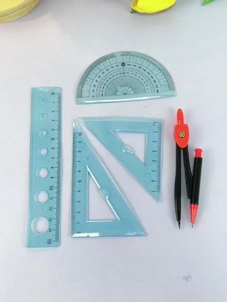 #二年级 #四年级 角的认识度量,要用到的学具,一把尺子可以做到四合一功能#文具安利