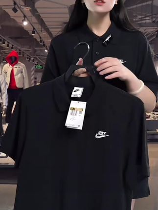 Nike/耐克正品polo衫短袖男子针织纯棉翻领休闲运动CJ4457-010 #创作灵感
