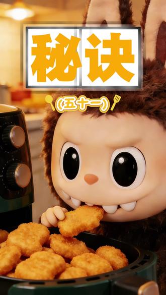 拉布布教你做非油炸的外酥里嫩的麦乐鸡块🍟 秘诀(五十一)拉布布教你做低油实惠健康实在,外酥里嫩的麦乐鸡块~这份超绝超精彩超实用做饭小技巧千万别错过!怪不得孩子们那么爱吃~连我都蘸着番茄酱一口一口停不下来~emm现在发视频然后开始做的话是夜宵了哦🫣
#LABUBU #美食 #夜宵 #空气炸锅 #麦乐鸡块