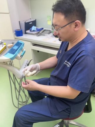 没有种植机也能种牙-训练