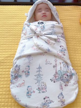 新手妈妈不会选抱被?看看这种简单易上手的抱被,还肩膀做了调节肩扣,防踢不着凉~ 双向拉链设计,能当睡袋&抱被&襁褓三合一,关键价格也很合适,#母婴好物 #宝宝抱被 #孕期囤货