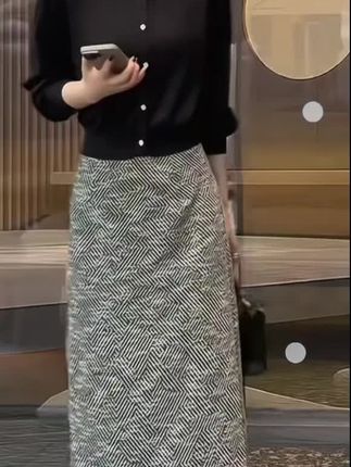 #女装穿搭 #春秋穿搭 #优雅气质 #女款秋冬针织毛衣套装