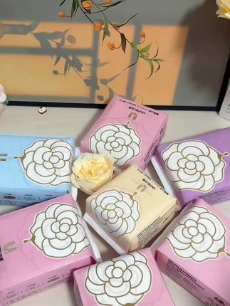 【日夜用组合】S由趣奢柔山茶卫生巾姨妈巾亲肤透气超薄棉柔国货 #好物推荐🔥 #由趣 #由趣奢柔