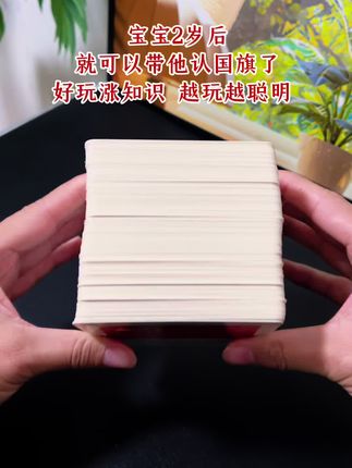 宝宝2岁后,就可以带他认国旗了,好玩涨知识,越玩越聪明!#益智早教 #启蒙早教 #国旗卡 #童书推荐 #亲子互动