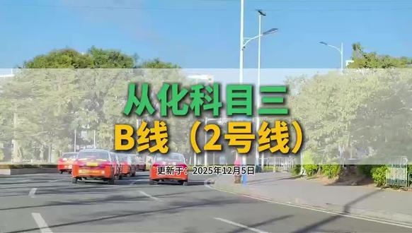 #科目三 #驾驶技巧 广州从化科目三B线