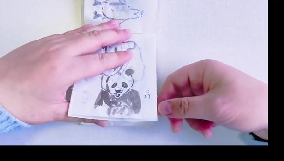 翻翻乐
自制本子#手工制作 #画画