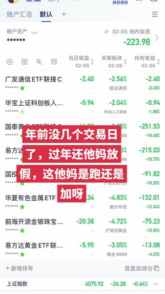 #黄金突破历史新高 #创作者中心 #创作灵感 #投资风险 年前没几个交易日了,照这形势是跑还是加呀!