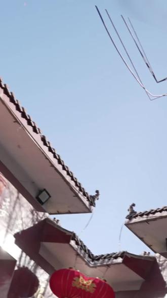 #正月初六下午东高村 邀请马坊高跷会演出