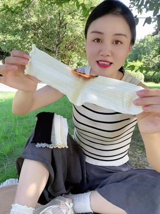 不臭脚不打滑#网眼棉袜 #中筒袜纯棉