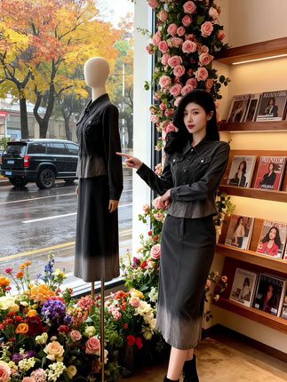 #秋冬穿搭新鲜感在线#普通人韩女感速成穿搭#秋天变时髦就从韩系穿搭开始#如何通过穿搭摆脱路人感#秋冬万能配色公式