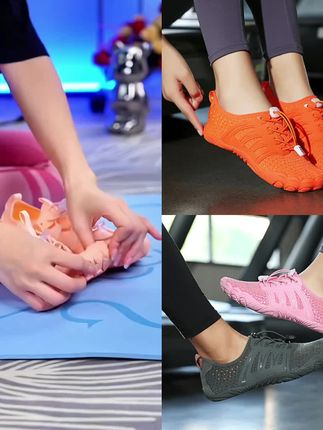 迈卡侬综合室内训练鞋男女跑步机鞋防滑减震跳绳鞋软底瑜伽健身鞋