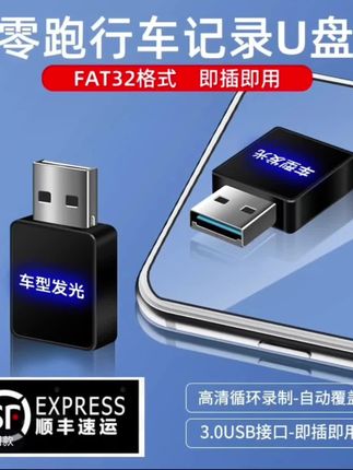 适用于零跑C11/C10/c16行车记录仪u盘C01/B10支持哨兵模式3.0优盘