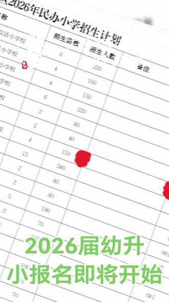 2026年幼升小#幼升小民办学校