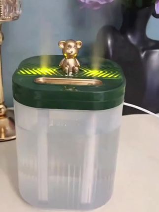 双喷大雾量加湿器小型家用室内卧室宿舍学生雾气机补水专用#加湿器#补水
