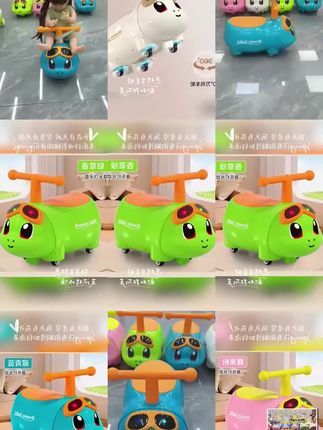 #儿童玩具 儿童滑行车1岁半-4岁花生车万向轮承重100多斤溜溜车童车滑滑车#儿童滑行车 #儿童溜溜车 #儿童滑滑车