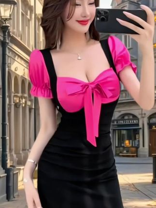 #辣妹穿搭 #连衣裙 #好身材好气质 #短裙 #上热门话题🔥🔥🔥