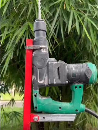 Imbot英珀工具电锤升降支架液压升降自动打孔吊顶植筋冲钻孔打眼