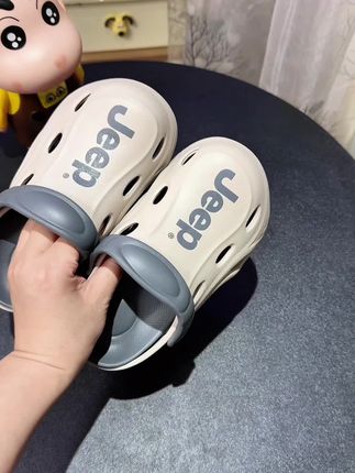 JEEP吉普儿童拖鞋 户外室内两穿鞋夏季溯溪鞋沙滩凉鞋涉水鞋#软底软面穿上超舒服 #高品质鞋子 #育儿补贴 #暑假