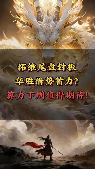 拓维尾盘封板 ,华胜借势蓄力? #交易 #短线交易
#干货知识分享 #华胜天成 #拓维信息