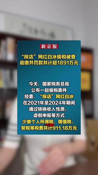 探店届一哥到底是怎么被发现的? #白冰 #CRS #税务稽查