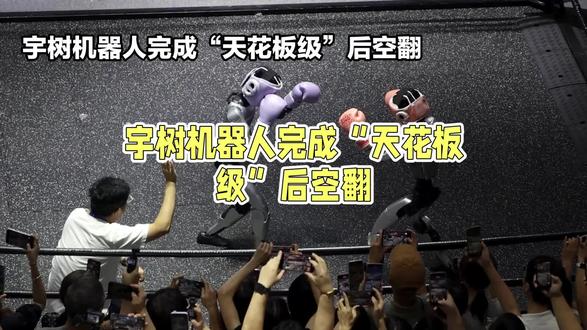 宇树机器人后空翻惊艳王力宏演唱会